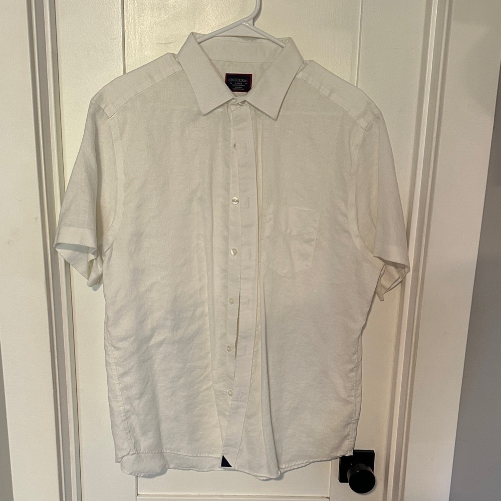 100% Linen UNTUCKit shirt